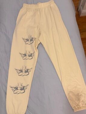 BOYS LIE BUTTER YELLOW SWEATPANTS